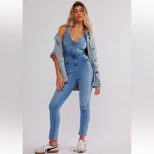 We the Free CRVY Queen's Court Jumpsuit - Sz S